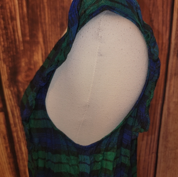 Modcloth Sleeveless Top Size XL Plaid - Picture 8 of 8